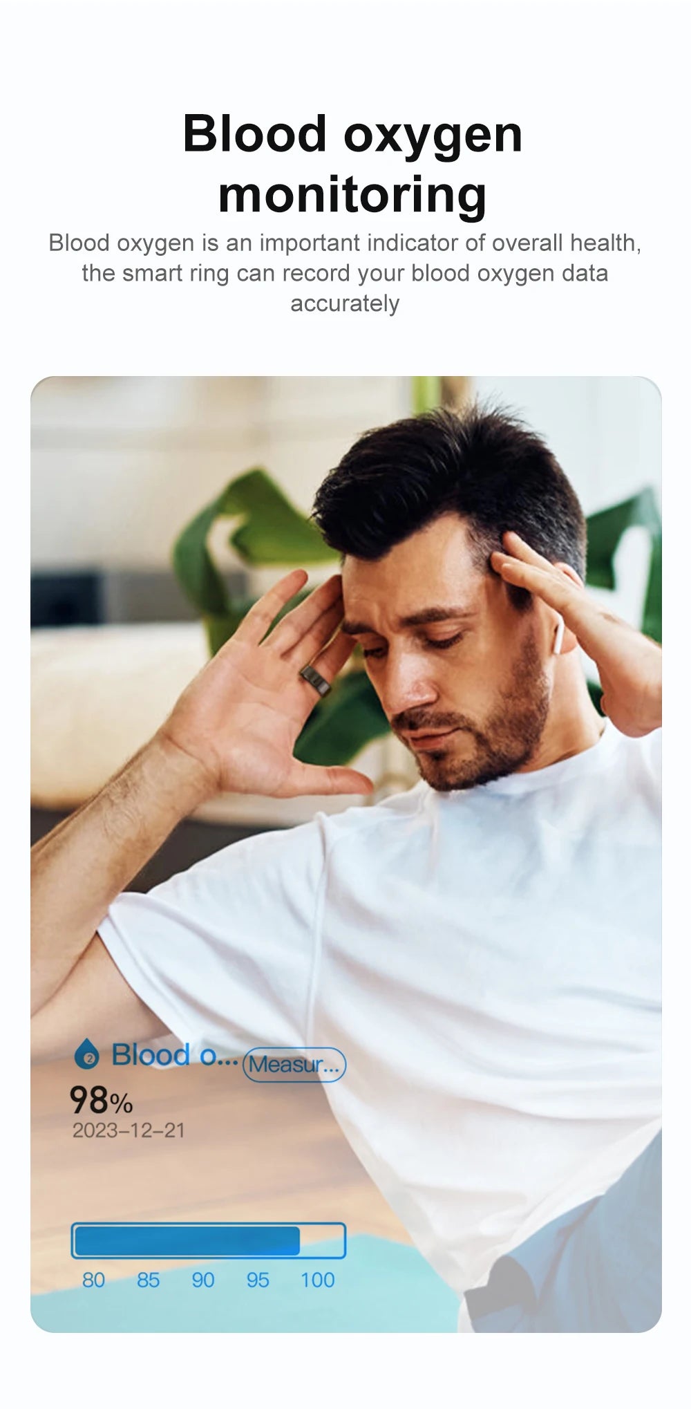 COLMI R02 Smart Ring – Titanium Slim, Slimmer, Slimst!
Ontdek de perfecte combinatie van stijl, technologie en gezondheid met de COLMI R02 Smart Ring.
Gemaakt van militair-grade titaniumstaal, biedt deze slimme ring duurzaa