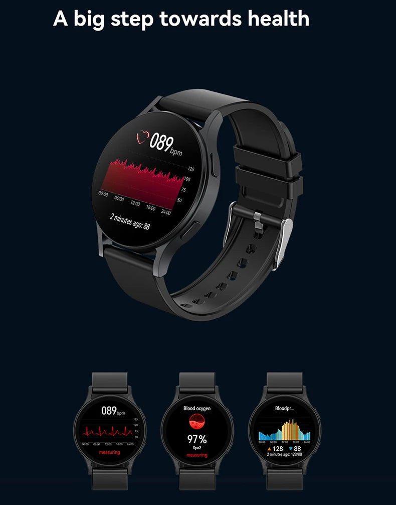 New Smart Watch 6 Men And Woman 1.44 Inch Screen Bluetooth Call Heart Rate Health Monitoring For Sunxing Wacthes 6 Pro Updates