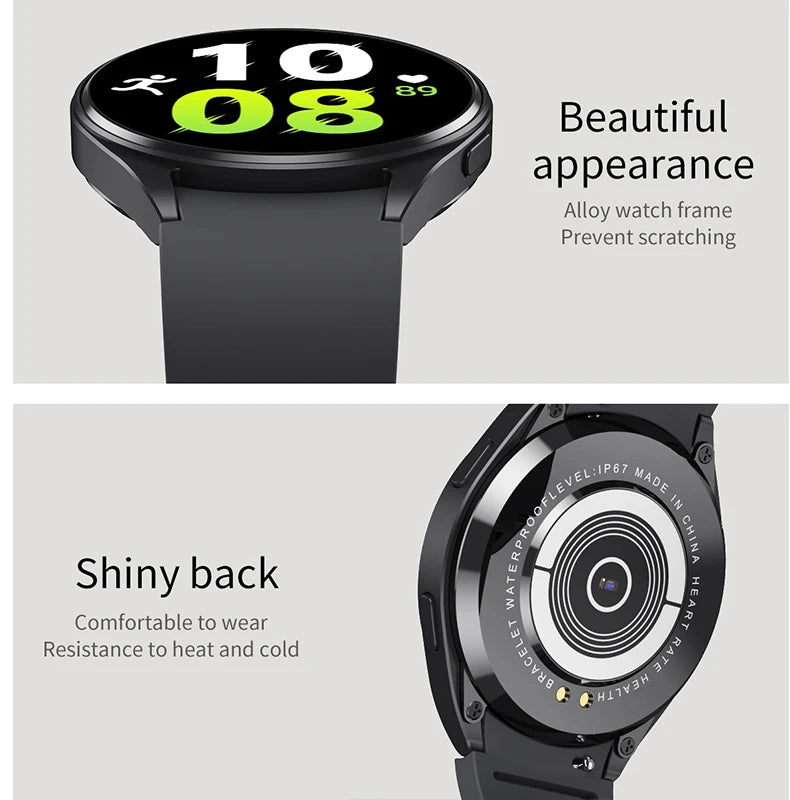 New Smart Watch 6 Men And Woman 1.44 Inch Screen Bluetooth Call Heart Rate Health Monitoring For Sunxing Wacthes 6 Pro Updates