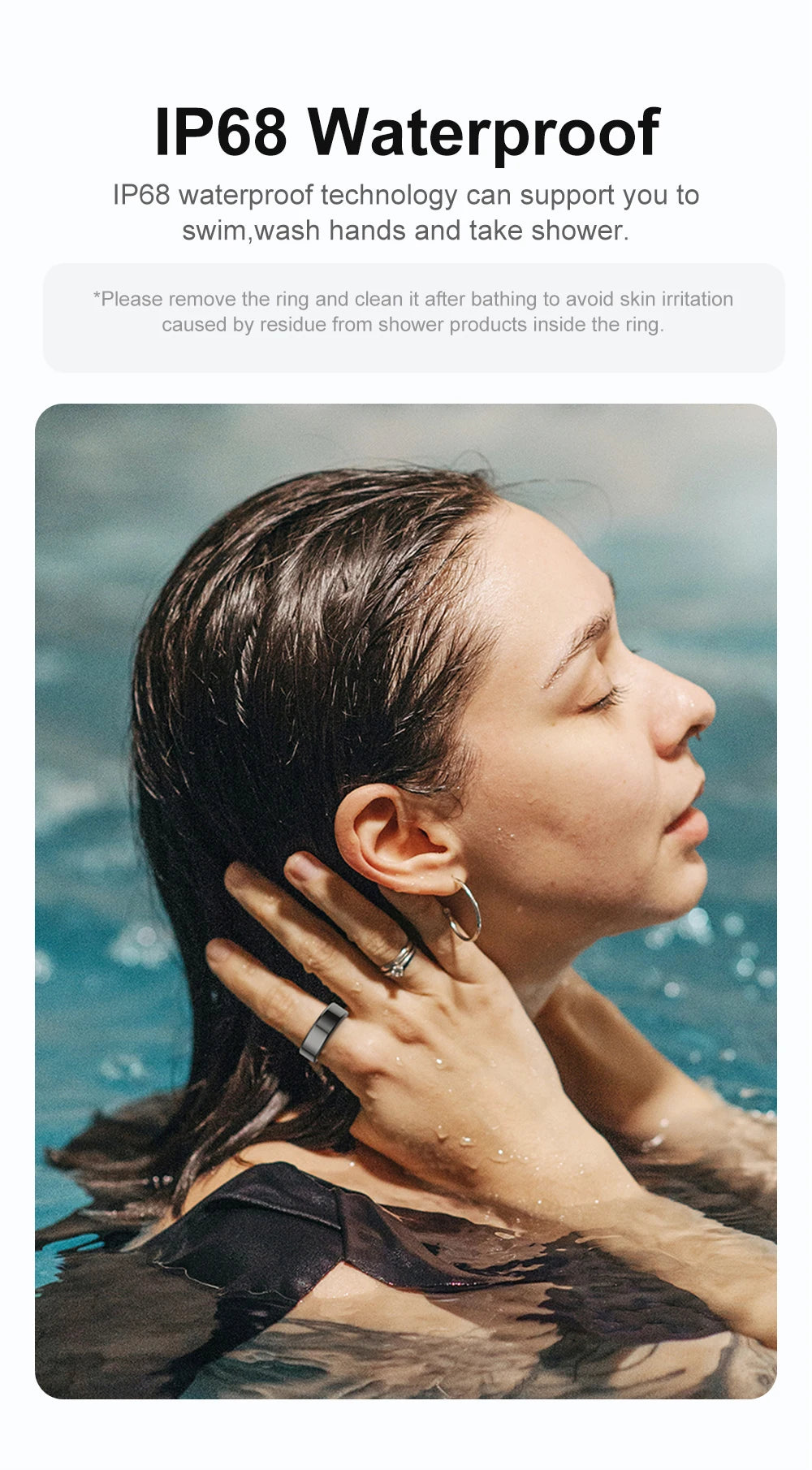 COLMI R02 Smart Ring – Titanium Slim, Slimmer, Slimst!
Ontdek de perfecte combinatie van stijl, technologie en gezondheid met de COLMI R02 Smart Ring.
Gemaakt van militair-grade titaniumstaal, biedt deze slimme ring duurzaa