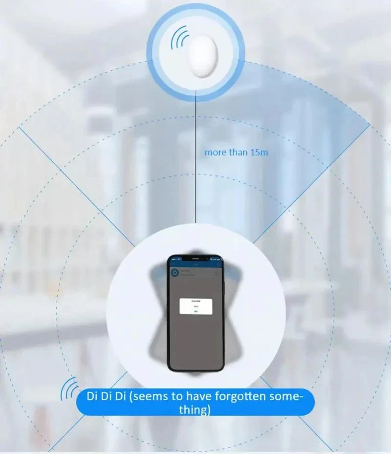 Xiaomi Mini Gps Tracker System FindMy App Air Tag Smart Bluetooth Locator Child Finder Bag Anti-Loss Pet Collar with Tracker New