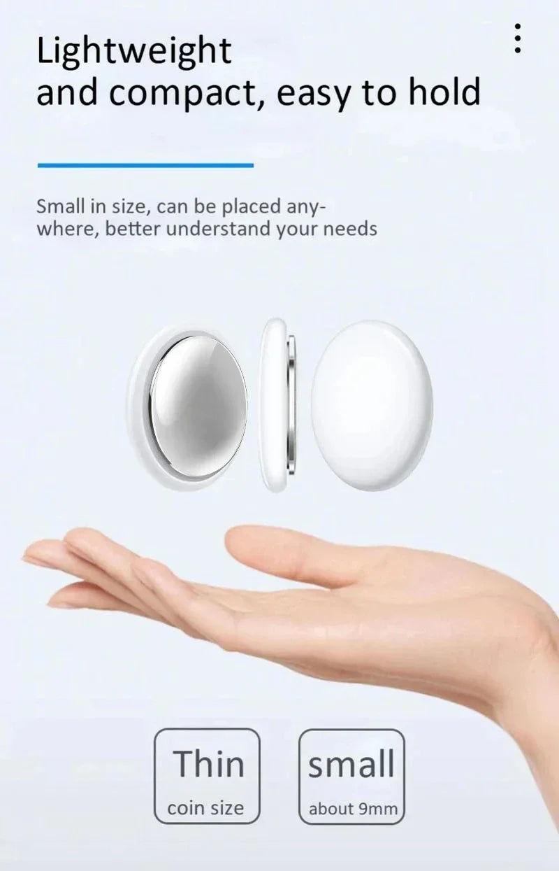 Xiaomi Mini Gps Tracker System FindMy App Air Tag Smart Bluetooth Locator Child Finder Bag Anti-Loss Pet Collar with Tracker New