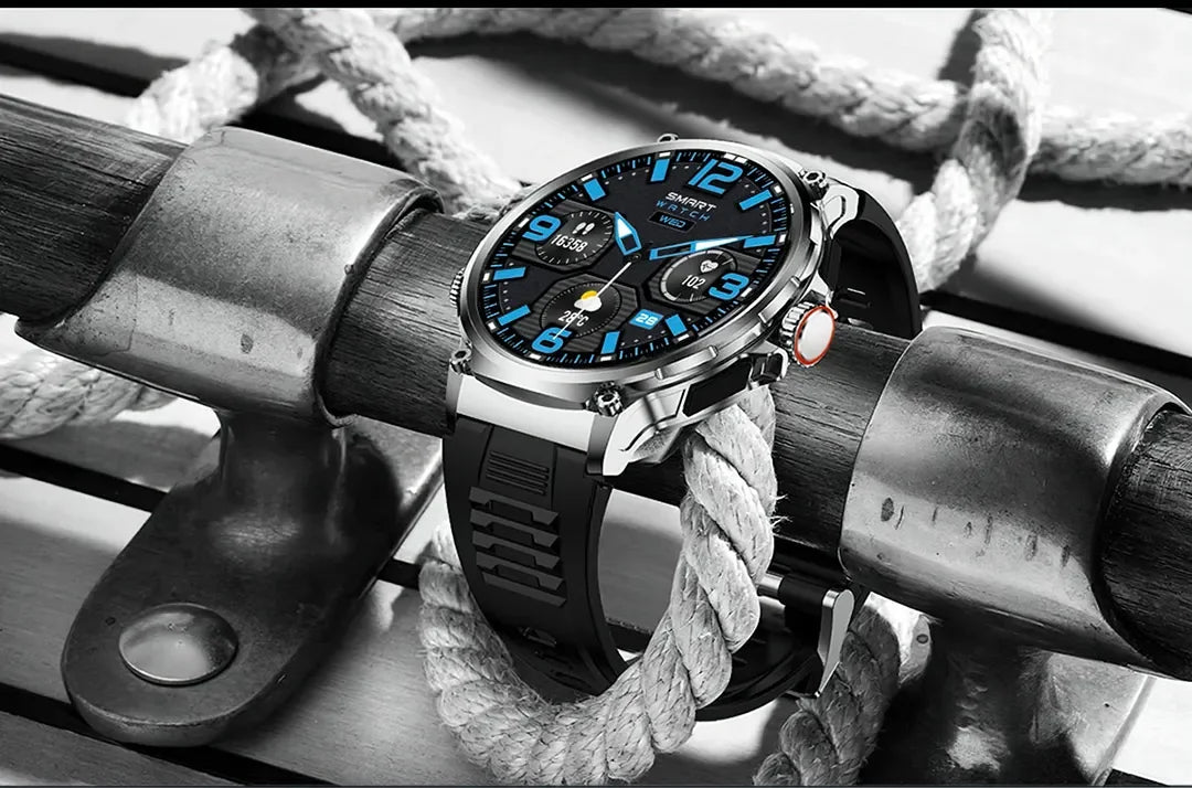Smartwatch V69 – Stijlvolle en Multifunctionele Horloge voor Heren