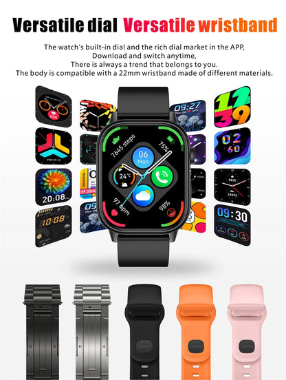 LIGE 2025 For Huawei GPS Smart Watch Women 2.01" HD Screen Bluetooth Call Wristwatch Waterproof Compass Outdoor Smartwatch Men