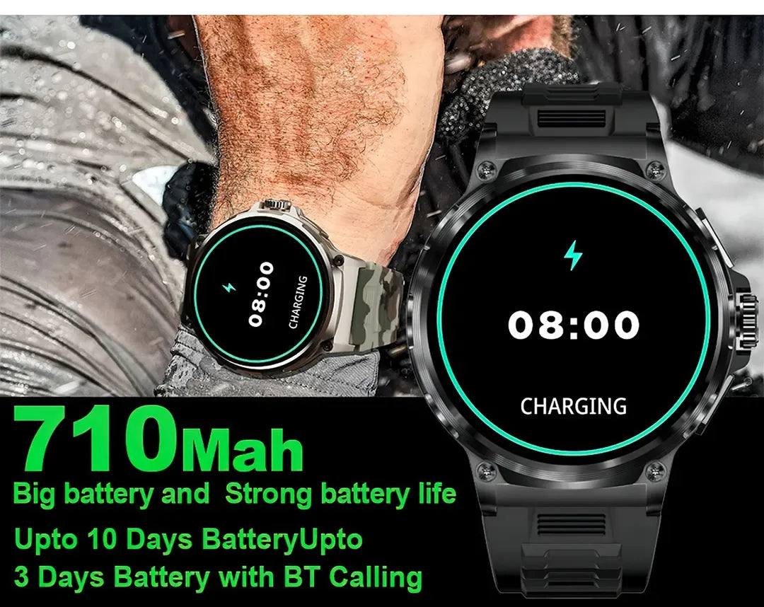 Smartwatch V69 – Stijlvolle en Multifunctionele Horloge voor Heren
