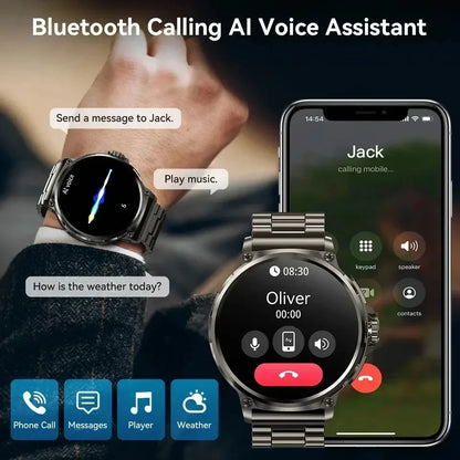 Smartwatch V69 – Stijlvolle en Multifunctionele Horloge voor Heren