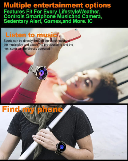 Smartwatch V69 – Stijlvolle en Multifunctionele Horloge voor Heren