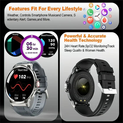Smartwatch V69 – Stijlvolle en Multifunctionele Horloge voor Heren