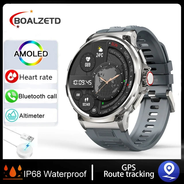 Smartwatch V69 – Stijlvolle en Multifunctionele Horloge voor Heren