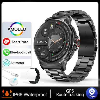Smartwatch V69 – Stijlvolle en Multifunctionele Horloge voor Heren