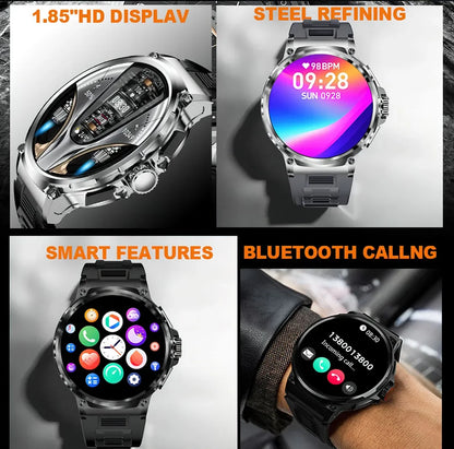 Smartwatch V69 – Stijlvolle en Multifunctionele Horloge voor Heren