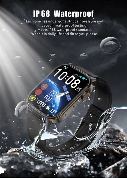 LIGE 2025 For Huawei GPS Smart Watch Women 2.01" HD Screen Bluetooth Call Wristwatch Waterproof Compass Outdoor Smartwatch Men